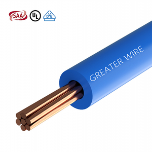سلك UL 44 VW-1 MTW AWM معزول بالبولي فينيل كلوريد، نحاس 1/0 2/0 3/0 4/0 AWG، سلك مجدول معتمد من UL لأدوات الآلات - Product Image 4