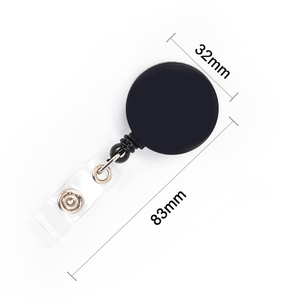 Logo Sublimation <span class=keywords><strong>Personnalisé</strong></span> Nom Médecin <span class=keywords><strong>Infirmière</strong></span> Longes en Plastique Clip Rétractable ID <span class=keywords><strong>Badge</strong></span> Pull <span class=keywords><strong>Porte</strong></span>-Bobine - Product Image 2