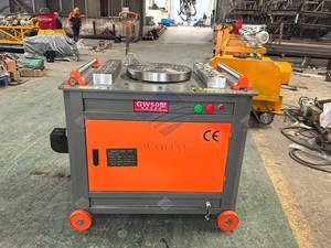 Máquina automática dobladora y cortadora de barras de refuerzo con motor para procesamiento de acero al carbono y acero inoxidable en la construcción - Product Image 6