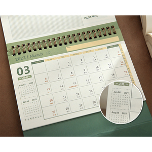 Jiuzhongao — tapis de bureau personnalisé avec logo imprimé, pour table d'affaires, calendrier de bureau - Product Image 4