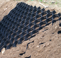 Grille de pavage en plastique pour gravier de qualité supérieure, protection contre les pentes, stabilisateur de sol pour parking, route, géocellule, grille de gravier