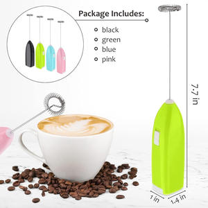 Fouet Électrique Rotatif Portable en Acier Inoxydable 304 pour Café et Lait, Batteur à Œufs pour Cuisine – Vente en Gros - Product Image 2