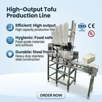 Machine de dépaquetage automatique de conteneurs à grande vitesse pour l'emballage de tofu