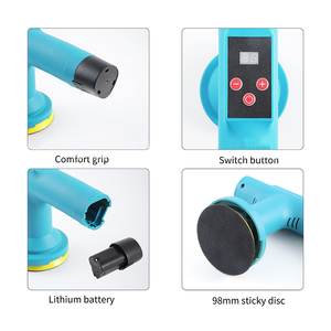 New Arrival Industrial <b>Cordless</b> <b>Car</b> <b>Polisher</b> Wax Polishing Tool DIY High Efficiency 60-Minute Battery Polishing Polishing Pad - Product Image 4