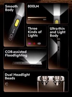 WARSUN Nouveau produit T8 PRO Lampe torche portable avec clip de transport, lampe LED la plus populaire, lampe torche LED EDC durable pour l'extérieur