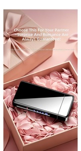 ไฟแช็คแบบชาร์จ USB รุ่นใหม่ของ Dericsson แบบสองหัวจุด ป้องกันลม พร้อมฟังก์ชั่นบันทึกเสียง สามารถใส่โลโก้ได้ - Product Image 4