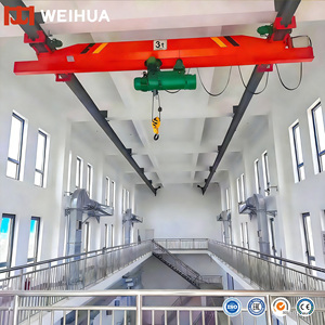 رافعة جسرية معلقة أحادية العارضة بعوارض على شكل I بطول 6 متر مع رافعة كهربائية، سعات 1.5 طن، 3 طن، 5 طن، 10 طن، 15 طن، 20 طن، 32 طن للبيع - Product Image 2