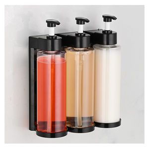 Distributeur de savon mousse mural pour salle de bain et cuisine, sans perçage, en plastique ABS, 360 ml, rechargeable - Product Image 3