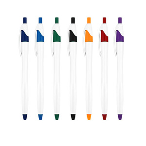 XH Ballpoint Pen <b>Press</b> Type Black Quick Drying Plastic Promotional Gift Pen - Product Image 4