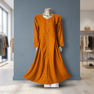 Kurta/Kurti de Algodón Casual de Verano para Mujer, Corte Holgado, Secado Rápido, Estampado Digital/Discharge, Pakistan Sehr Co. - Product Image 3