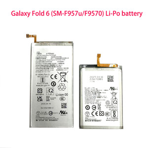 ชุดแบตเตอรี่หลักและแบตเตอรี่สำรองสำหรับ Galaxy Z Fold3 5G SM-F926u b w j n รุ่นนานาชา<span class=keywords><strong>ต</strong></span>ิ - Product Image 6