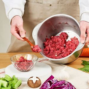 Set Cutter Électrique Légumes 4 1 in Mini Hachoir à Viande Oignon et Éplucheur, pour Ail avec Brosse/ - Product Image 2