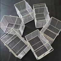 Panier en fil métallique de qualité supérieure pour réfrigérateur, conteneur en maille de qualité alimentaire pour tri et rangement des aliments dans le réfrigérateur, le congélateur et la cuisine