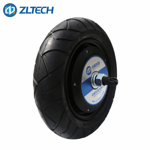 ZLTECH IP54 13 inci 48V 17N.m 800W 7.5A 150RPM Roda Penggerak AGV dengan Encoder Hub Servo Motor 4096-kawat Terintegrasi untuk Robot dengan CE ROHS - Product Image 4