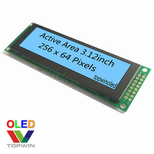 3.12 inch 256x64 Độ phân giải OLED Bảng điều chỉnh ssd1322 Màn hình OLED mô-đun hiển thị - Product Image 4