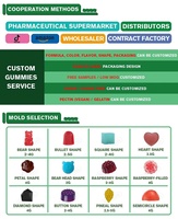 Gummies de créatine sans sucre pour la gym, formule de récupération musculaire, supplément nutritionnel sportif, saveur personnalisée disponible