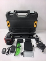 Laser d'alignement autonivelant moderne à 360 degrés pour la mise en alignement vertical et horizontal, puissant projecteur de faisceau vert