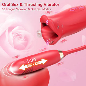 LOVE.Factory Vibrador de Lengua para Lamer, Vibradores de Punto G y Clítoris, Juguetes Sexuales para Fiestas Eróticas, Masturbación, OEM, ODM - Product Image 5