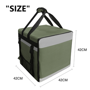 Venta al por Mayor de Fábrica, Bolsa de Reparto de Comida para Bicicleta, Impermeable, Extra Grande, Aislada, Personalizada, para Pizza - Product Image 4