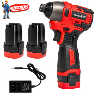 <span class=keywords><strong>Trapano</strong></span> <span class=keywords><strong>Avvitatore</strong></span> a <span class=keywords><strong>Batteria</strong></span> Brushless 16V, Coppia 280Nm, <span class=keywords><strong>Batteria</strong></span> al Litio 2000mAh, Set Utensili Elettrici Combinati - Product Image 1