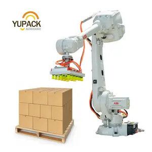 Robot palletizer cho thùng carton palletizing Robot palletizing hệ thống ABB Robot palletizer