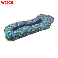 Canapé gonflable WOQI, imperméable, anti-fuite d'air, pour l'intérieur, l'extérieur, la randonnée, le camping, les voyages, pas de pompe nécessaire