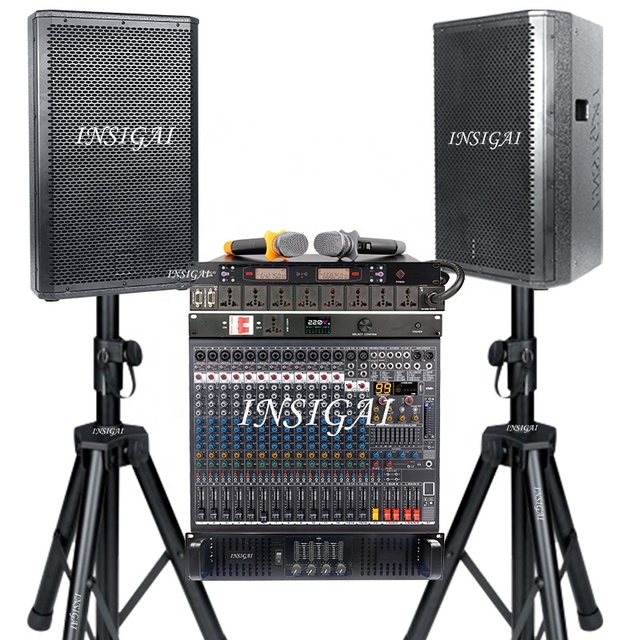 Factory Price Professional Speakers Audio Sound Equipment Neodymium Sonido Profesional Active Subwoofer Bass Passive Speaker