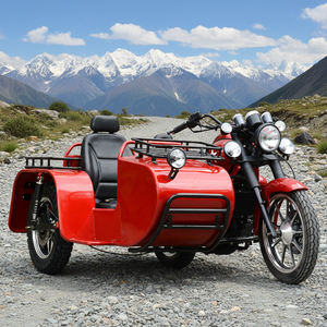 Motocicleta Saimo de 300cc con Motor de Gas Refrigerado por Agua y Sidecar, Velocidad 80km/h, Fabricada en Chongqing - Product Image 2