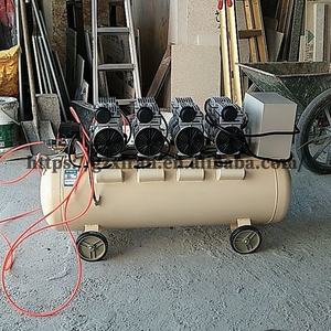 Il <span class=keywords><strong>cantiere</strong></span> domestico industriale <span class=keywords><strong>da</strong></span> 2200W utilizza il motore a filo di rame Mini pompa ad aria portatile Mobile silenzioso senza olio piccolo compressore d'aria - Product Image 3