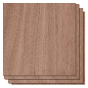 Legno non finito noce 4 pezzi 1/8 noce "12" X 12 "per taglio Laser e incisione CNC taglio pittura - Product Image 1
