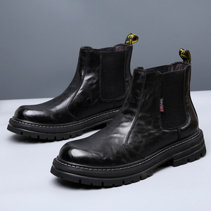 <span class=keywords><strong>Botas</strong></span> nuevas <span class=keywords><strong>Botas</strong></span> <span class=keywords><strong>de</strong></span> trabajo <span class=keywords><strong>de</strong></span> <span class=keywords><strong>moda</strong></span> <span class=keywords><strong>de</strong></span> cuero para <span class=keywords><strong>hombre</strong></span> <span class=keywords><strong>Botas</strong></span> <span class=keywords><strong>de</strong></span> <span class=keywords><strong>hombre</strong></span> Chelsea <span class=keywords><strong>de</strong></span> fondo grueso Retro - Product Image 5