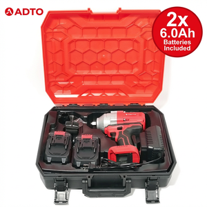 Llave de Impacto Industrial de 1250 Nm de Alto Torque, Inalámbrica, de 20 V y 6.0 Ah, con Punta de 1/2 Pulgada, para Camiones Pesados - Product Image 4