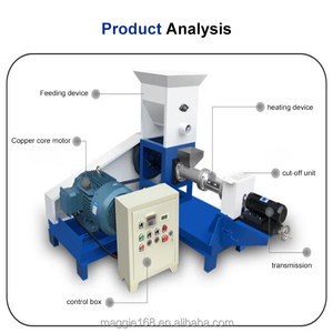 0.8mm đến 12 mm tùy chỉnh bán chạy nhất Thức ăn viên nổi làm cho loại máy chế biến thức ăn cho cá - Product Image 4