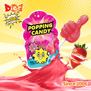OEM Bonbons Vente en gros Marque privée Personnalisée Dessin animé Amusant Bonbons à sucer et à éclater Bonbons à saveur <span class=keywords><strong>fruit</strong></span>ée Bonbons pour enfants Jouet ODM - Product Image 5