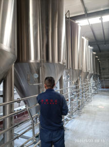 ถังหมักเบียร์สแตนเลสขนาด 200 ลิตร ถึง 10,000 ลิตร อุปกรณ์การหมักเชิงอุตสาหกรรม โครงการแบบครบวงจรรวดเร็ว - Product Image 5