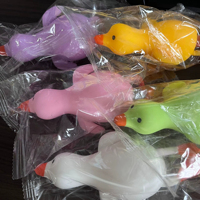Jouets Squishy Canard Colorés en Stock aux États-Unis, Jouets à Presser Doux à Rebond Lent, Jouets Anti-Stress pour Enfants et Adultes