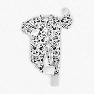 <span class=keywords><strong>Pyjama</strong></span> bébé de haute qualité avec fermeture éclair, imprimé lapin <span class=keywords><strong>licorne</strong></span>, en bambou doux, pour vêtements de bébé garçon 0-12 mois - Product Image 4