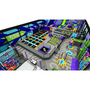 <span class=keywords><strong>Parque</strong></span> de Trampolines Cubierto JUMP LANDIA <span class=keywords><strong>España</strong></span> 2000 ㎡ Estudio de Diseño y Construcción de Locales Pokiddo - Product Image 6