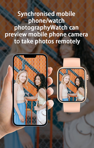 Reloj inteligente cuadrado P51, carga magnética <span class=keywords><strong>de</strong></span> alta resolución, función <span class=keywords><strong>de</strong></span> salud múltiple, monitoreo, resistente al agua, respuesta <span class=keywords><strong>de</strong></span> llamadas deportivas - Product Image 5