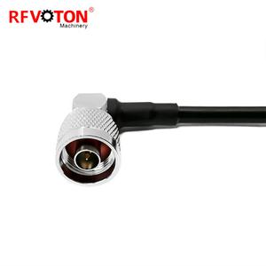 Nhà Máy N nam cắm 90 độ để N nam cắm góc bên phải kết nối cho almr240 RG58 rg223 almr195 RF cáp mở rộng lắp ráp - Product Image 2
