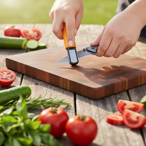 Aiguiseur de lames pour outils de <span class=keywords><strong>jardinage</strong></span> multiples-Pour affûter les lames de tondeuses à gazon, sécateurs de jardin, hache, <span class=keywords><strong>machette</strong></span>, cisailles à haies, ciseaux - Product Image 3