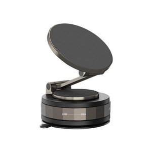 Soporte de teléfono magnético de vacío de Metal para coche plegable ajustable manos libres Compatible con todos los teléfonos inteligentes seguro duradero - Product Image 1