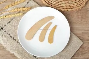Vaisselle de camping jetable écologique <span class=keywords><strong>en</strong></span> bambou et <span class=keywords><strong>bois</strong></span>, sans BPA, compostable, biodégradable, naturelle, <span class=keywords><strong>à</strong></span> base de plantes - Product Image 4