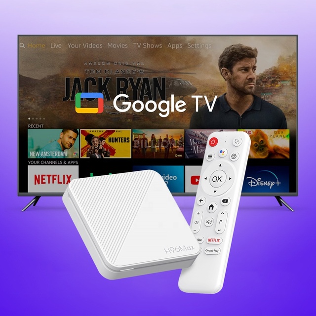 Wholesale 2026 H96 MAX Allwinner H313 STB 4K Streaming Device Internet Smarter Ott Premium Google Android 14 Pro Set Top TV Box