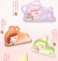 DODOSUGAR Wendy Beans Série Fondante de Deuxième Génération Figurines Miniatures en PVC à Collectionner Décorations Mignonnes pour la Maison Boîte Mystère 1/12