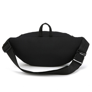 Tevgrnu7 Waist Bag White Black Oxford Cloth Waterproof Running Leisure Travel Men's Fanny Pack - Product Image 2
