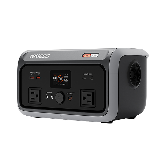 Lithium Ion Battery Portable Camping Power Station Mobile Power Backup Charger with Solar Panels I