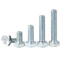 Pasokan Pabrik Baut Hex Eksternal Baja Karbon Kelas 4.8 M*120mm Baut Pengikat Kepala Hex Metrik