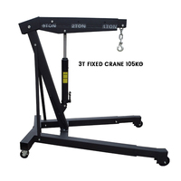 Cylindre hydraulique compact renforcé AUTO, poids net 58 kg, grue pliante 2T pour le démontage et le levage de moteurs automobiles