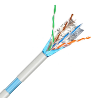 Kabel Ethernet Luar Ruangan CAT5E FTP Double Shielded 305M 1000ft Harga Bagus dengan Sertifikasi FCC Sampel